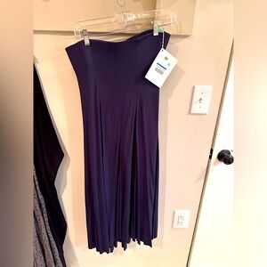 Rozae Nichols dark navy maxi skirt